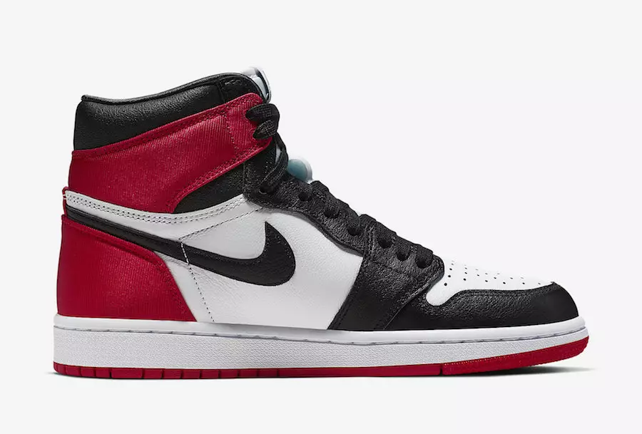 Air Jordan 1 Satin Black Toe CD0461-016 תאריך שחרור 2019