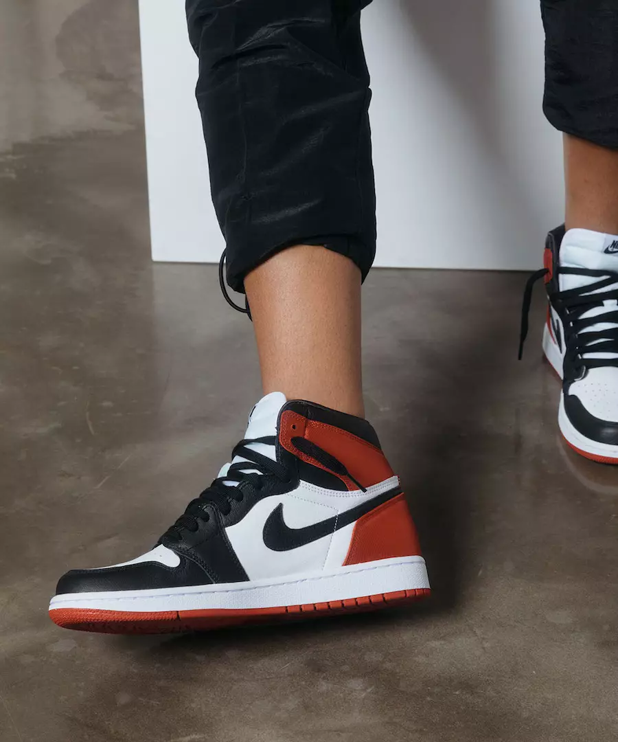 Air Jordan 1 Satin Black Toe 2019 väljalaskekuupäev