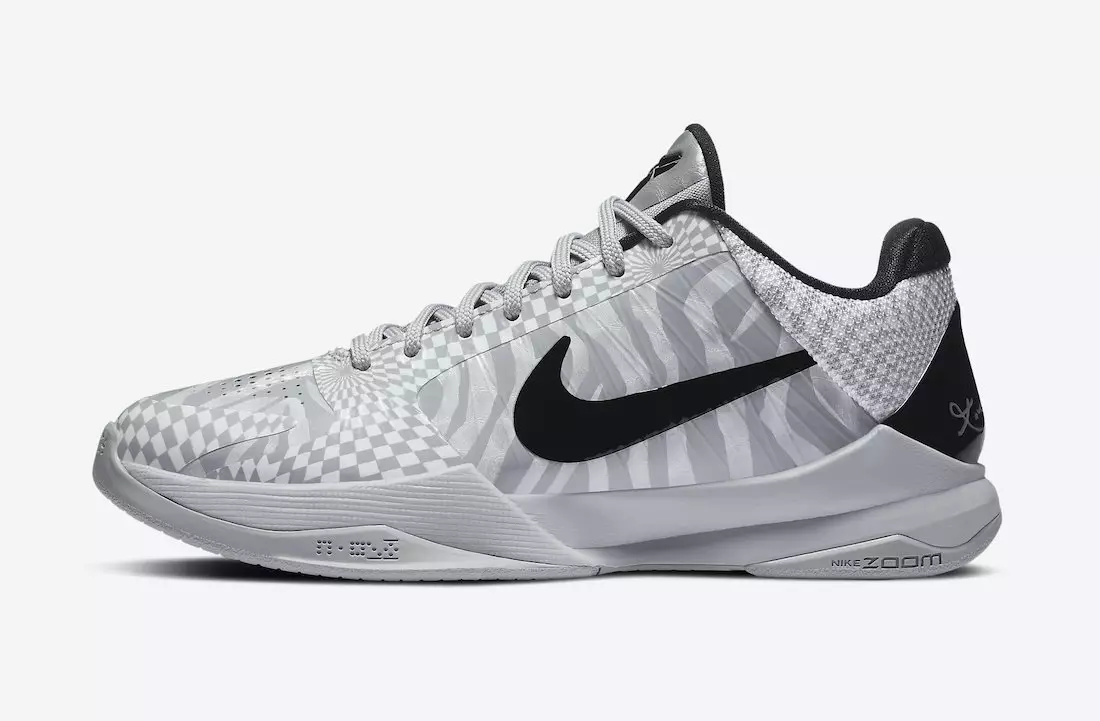 تاریخ انتشار DeMar DeRozan Nike Kobe 5 Protro Zebra CD4991-003