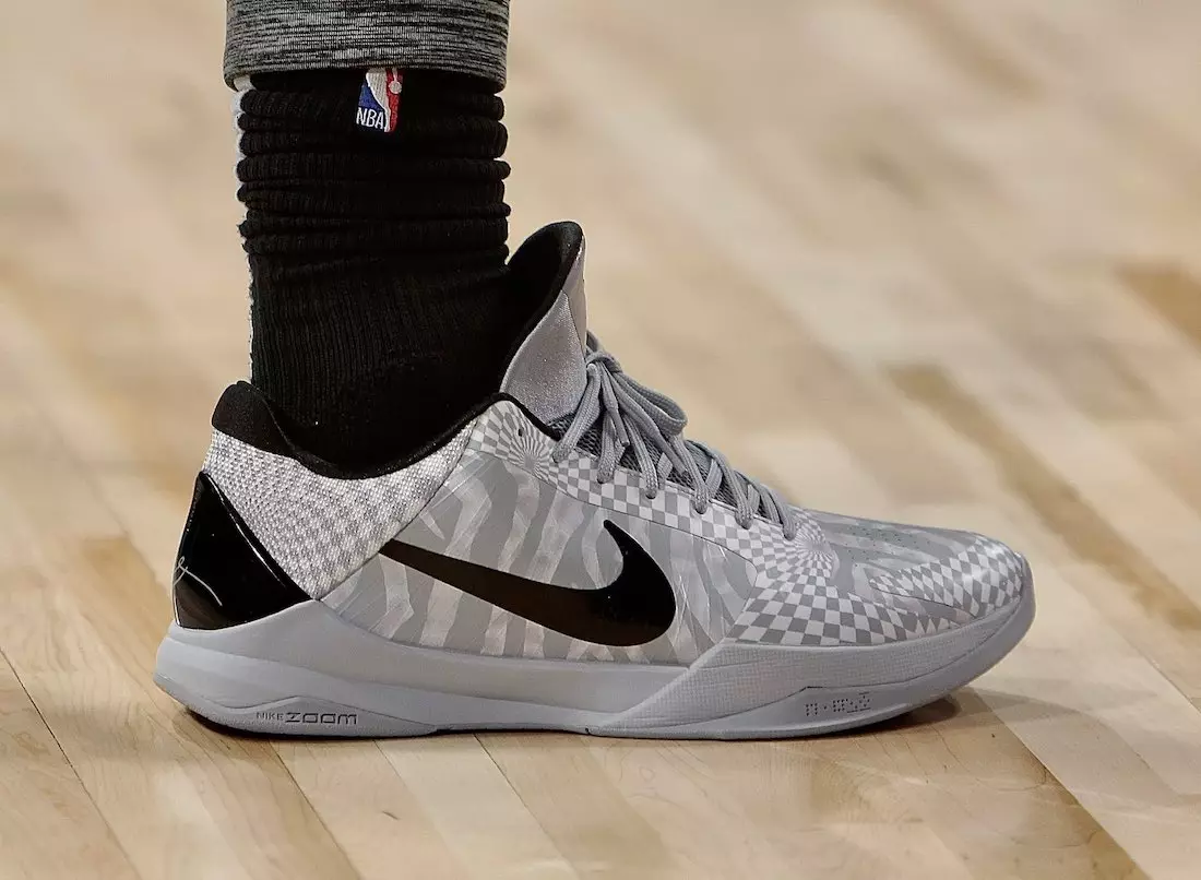 Nike Kobe 5 Protro Zebra DeMar DeRozan CD4991-003 Dáta Eisiúna