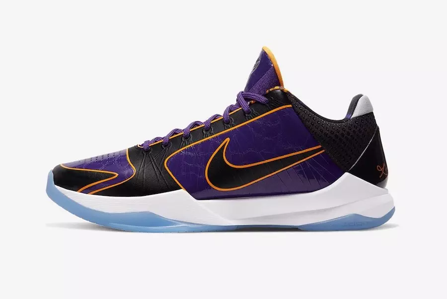 Thông tin phát hành Nike Kobe 5 Protro Lakers CD4991-500