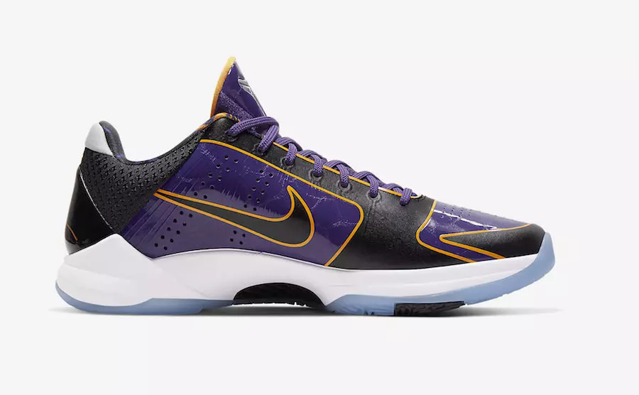 Ngày phát hành Nike Kobe 5 Protro Lakers CD4991-500