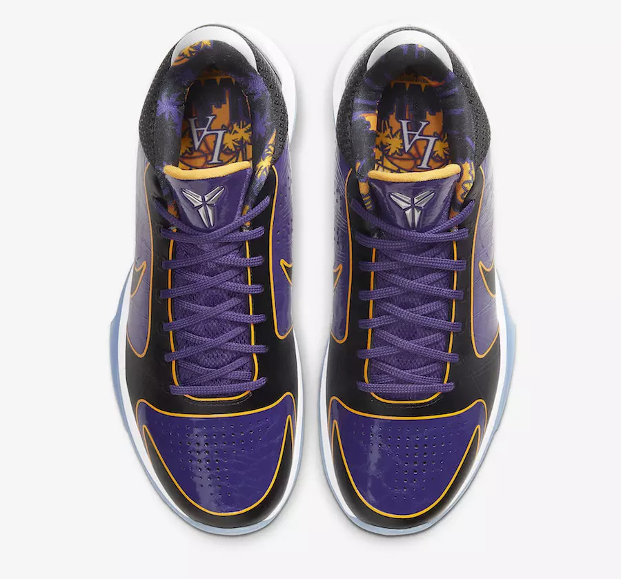 Nike Kobe 5 Protro Lakers CD4991-500 Releasedatum