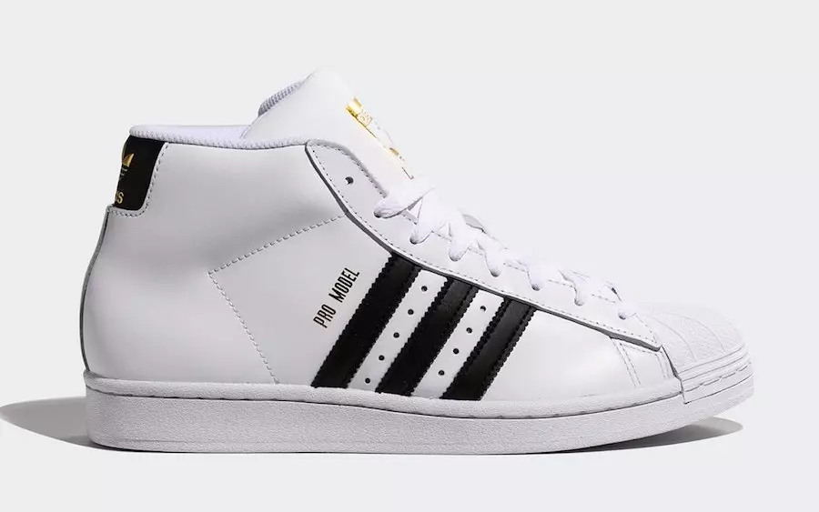 Ngày phát hành adidas Pro Model OG White Black Gold FV5722