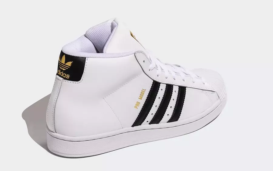 adidas Pro Model OG White Black Gold FV5722 ဖြန့်ချိမည့်ရက်