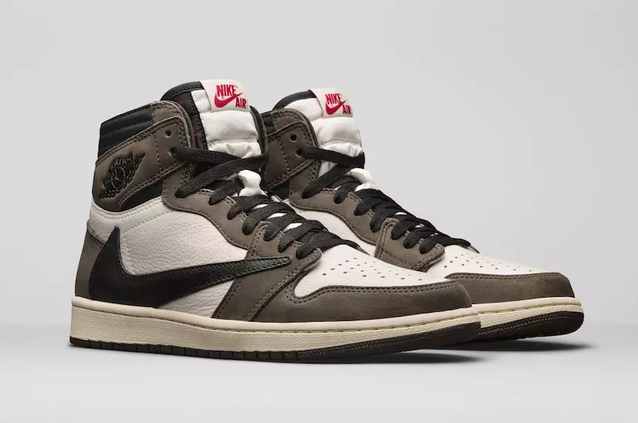 Travis Scott Air Jordan 1 High OG CD4487-100 ဖြန့်ချိသည့်ရက်စွဲ စျေးနှုန်း