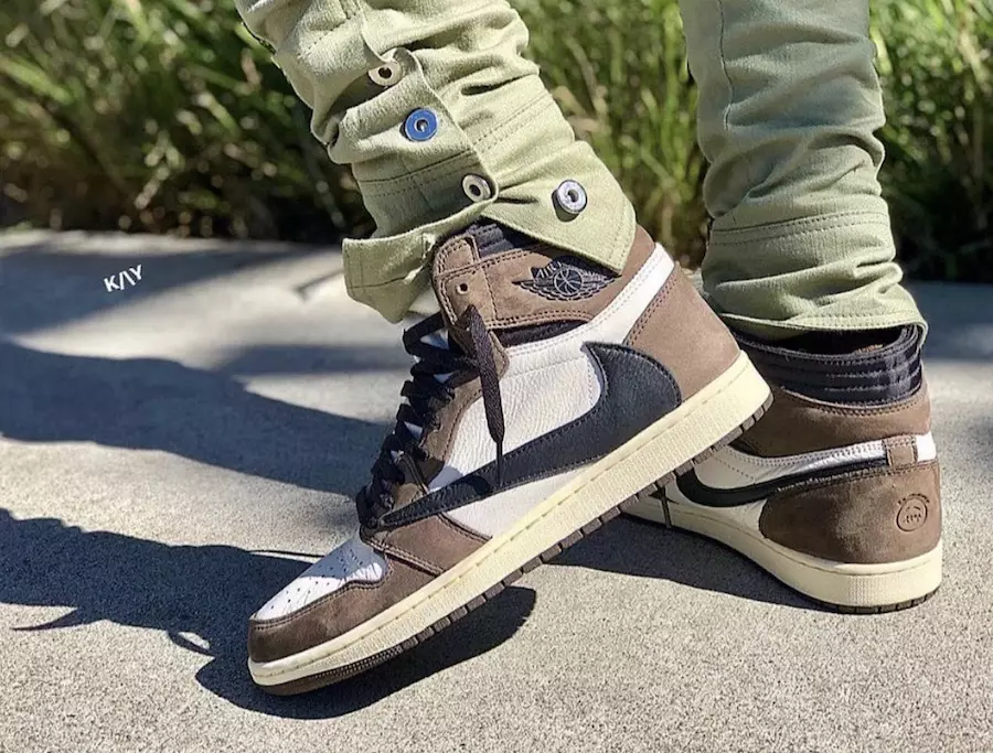 Travis Scott Air Jordan 1 Cactus Jack 2019 išleidimo data