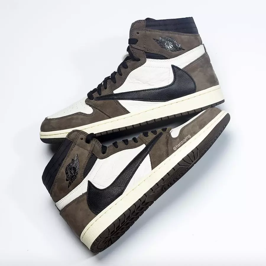 Air Jordan 1 Travis Scott CD4487-100 გამოშვების თარიღი