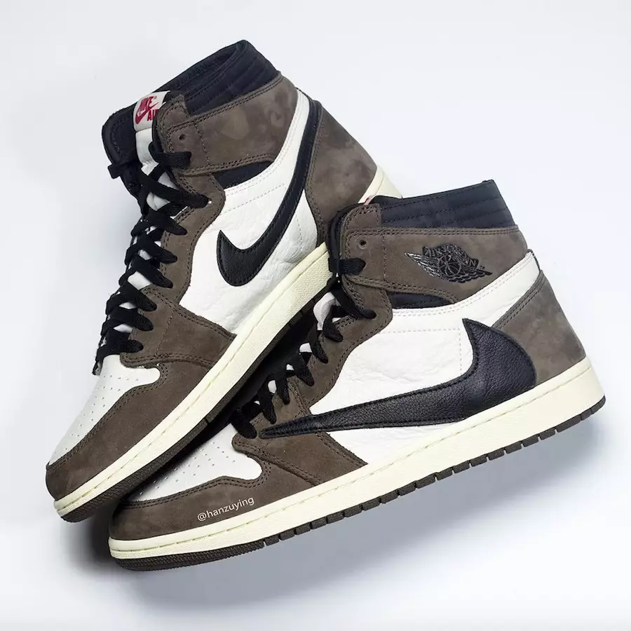 Air Jordan 1 Travis Scott CD4487-100 תאריך יציאה