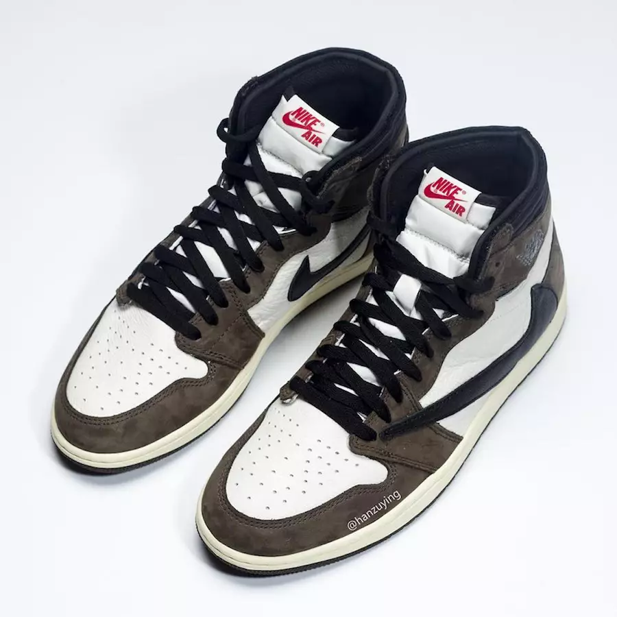 Air Jordan 1 Travis Scott CD4487-100 Чыгарылган датасы