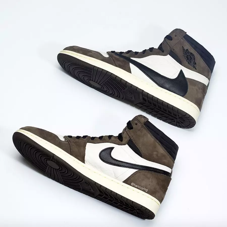 Air Jordan 1 Travis Scott CD4487-100 Թողարկման ամսաթիվ