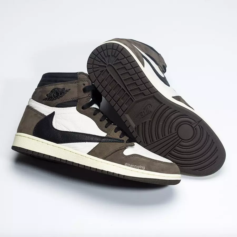 Air Jordan 1 Travis Scott CD4487-100 تاريخ الإصدار