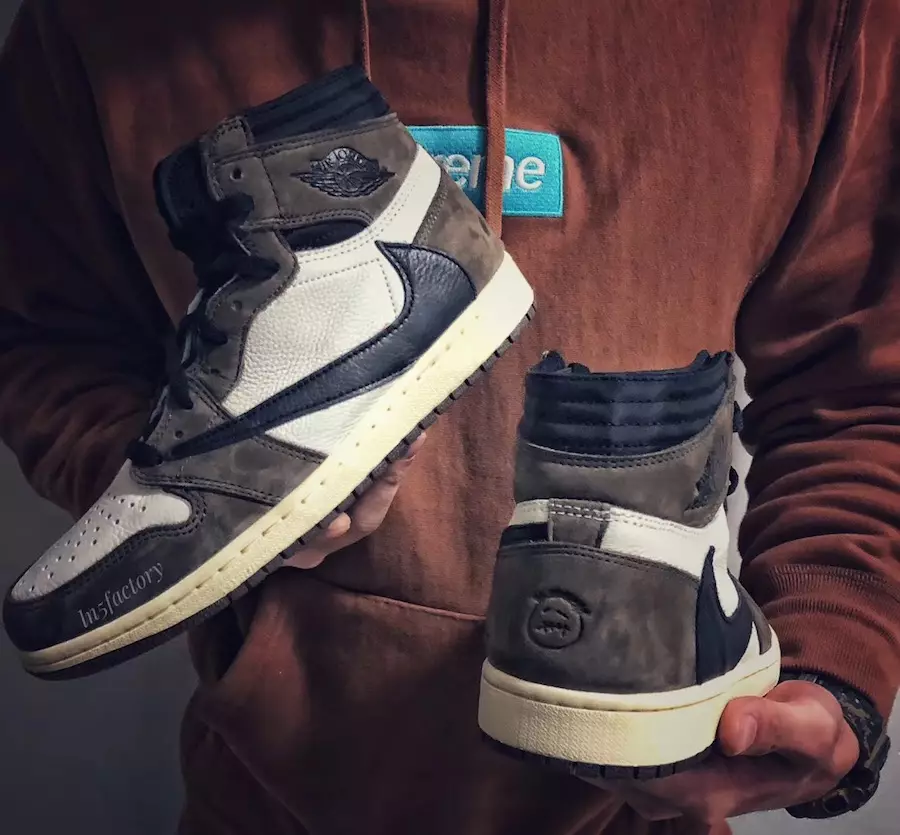 Travis Scott Air Jordan 1 Dark Mocha релиз датасы