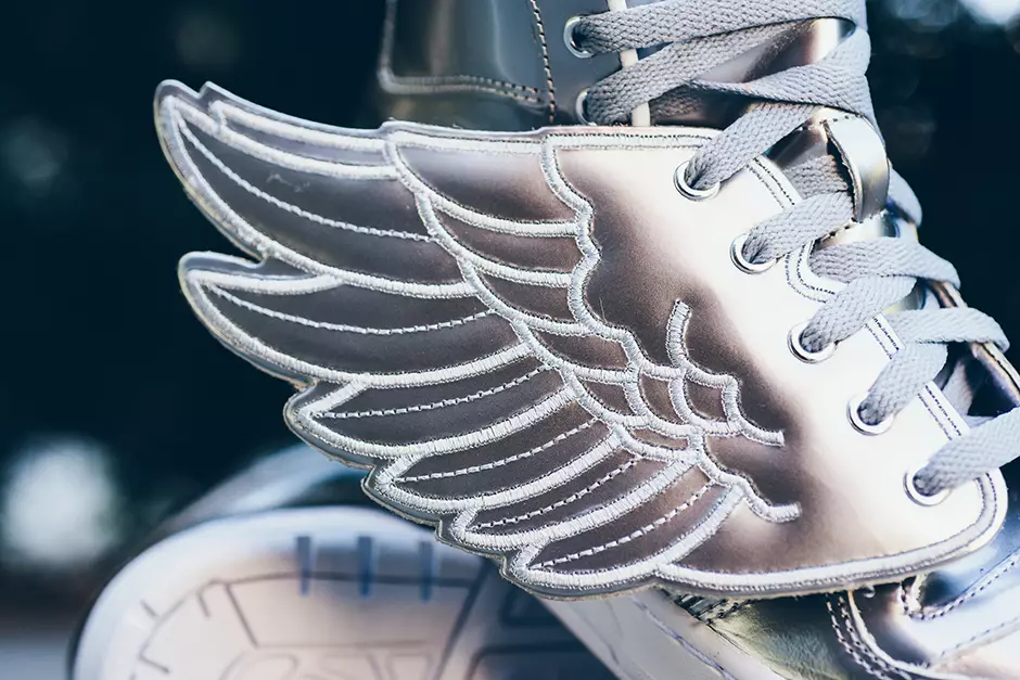 adidas Jeremy Scott Wings Metallic Silver