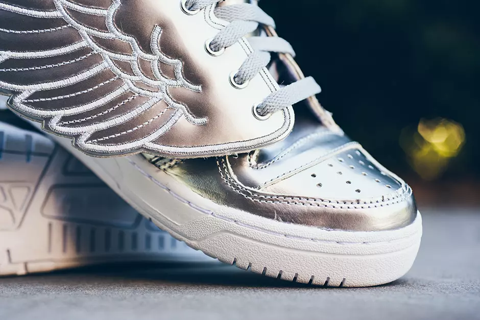 Adidas Jeremy Scott Wings Metallic Silver