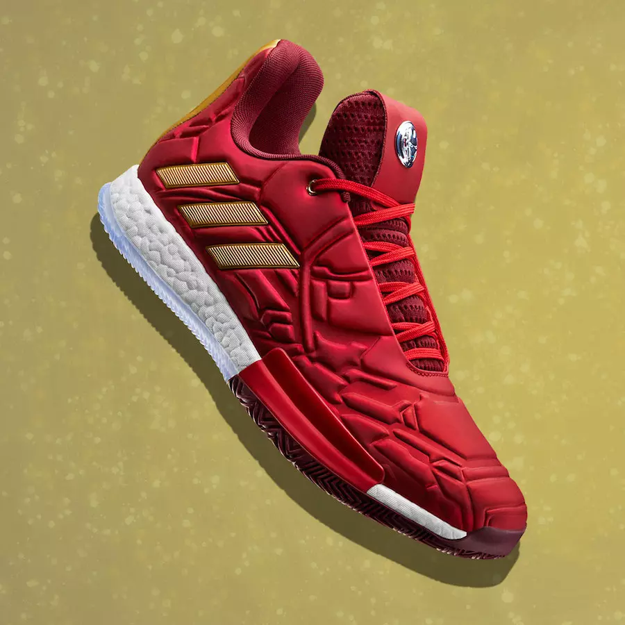 Marvel adidas Harden 3 том Iron Man шығарылым күні