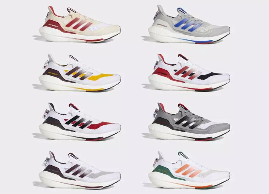 adidas Ultra Boost 2021 NCAA Paketi