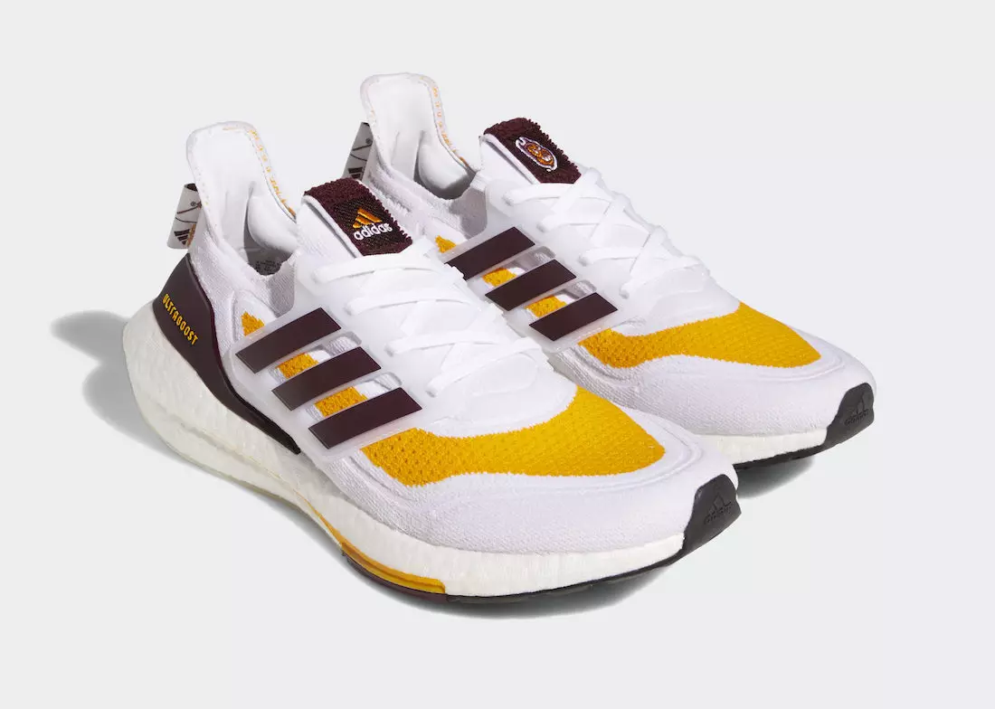 adidas Ultra Boost 2021 Arizona State GX7968 Թողարկման ամսաթիվ