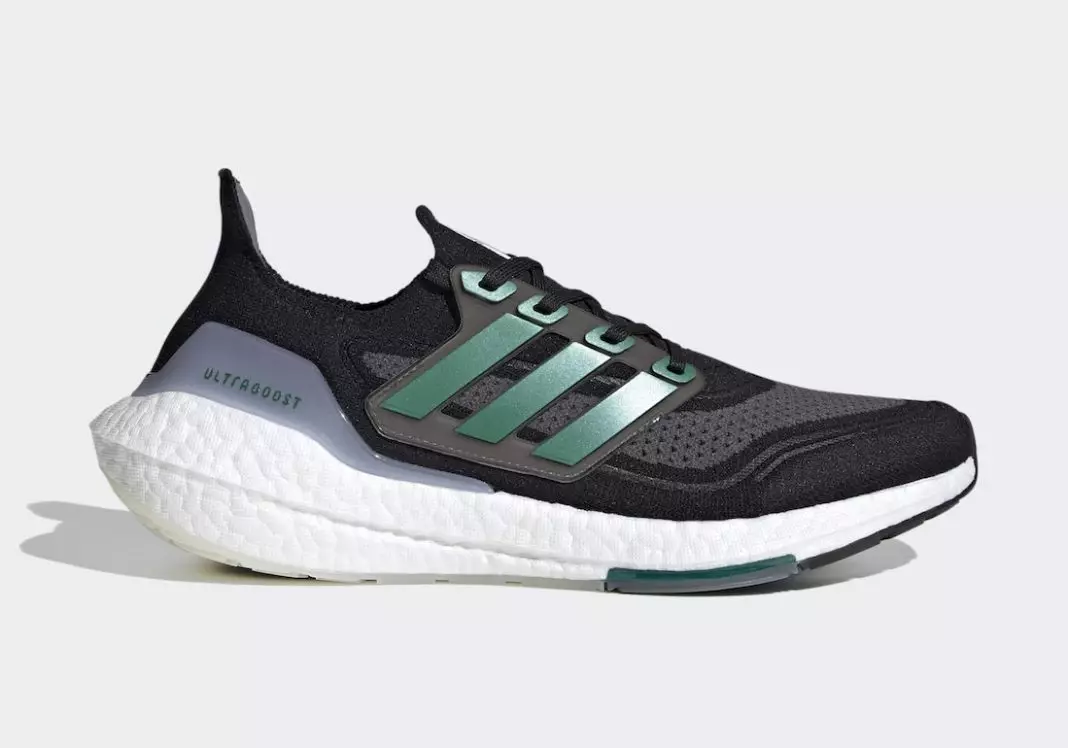 Tarehe ya Kutolewa ya adidas Ultra Boost 2021 Black Sub Green FZ1923