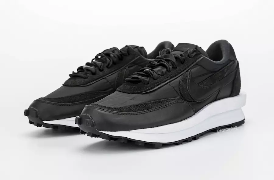 sacai Nike LDWaffle must nailon BV0073-002 väljalaskekuupäev