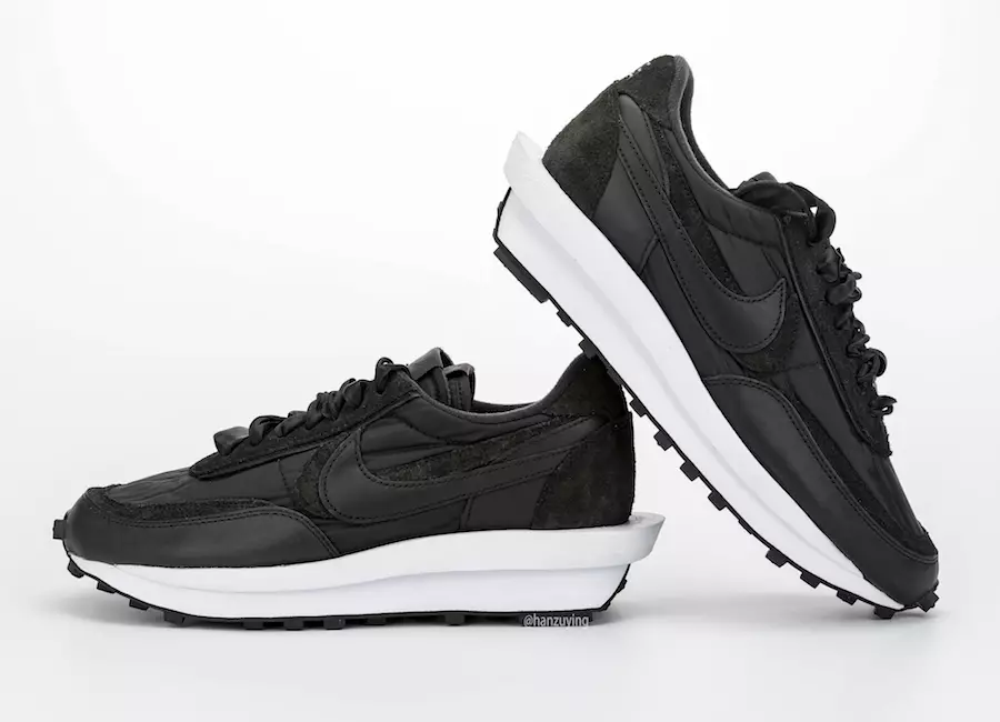 Sacai Nike LDWaffle Black Nylon BV0073-002 Датум на издавање