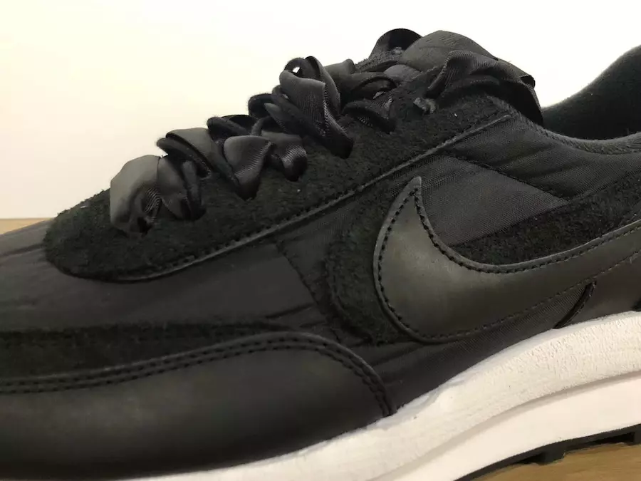 sacai Nike LDWaffle Black 2020 Dáta Eisiúna