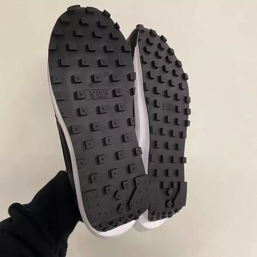 sacai Nike LDWaffle Black Дата выпуска 2020 г.