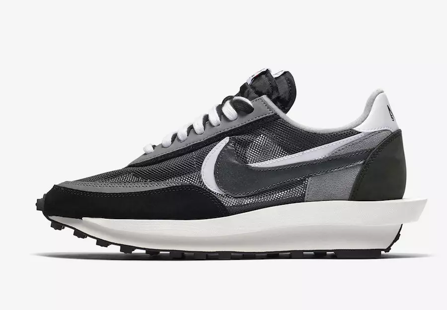 Sacai Nike LDWaffle Black White BV0073-001 Útgáfudagur