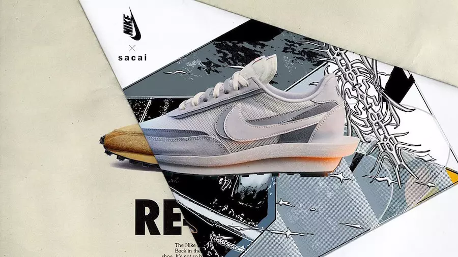 sacai Nike LDWaffle BV0073-100 Tanggal Rilis