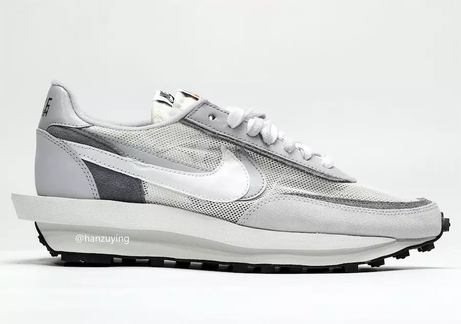 تاریخ انتشار Sacai Nike LDV Waffle Grey BV0073-100