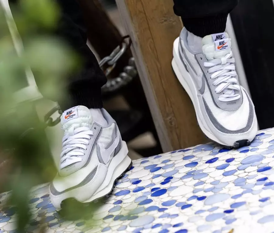 Sacai Nike LDWaffle White Wolf BV0073-100 Data lansării On-Feet