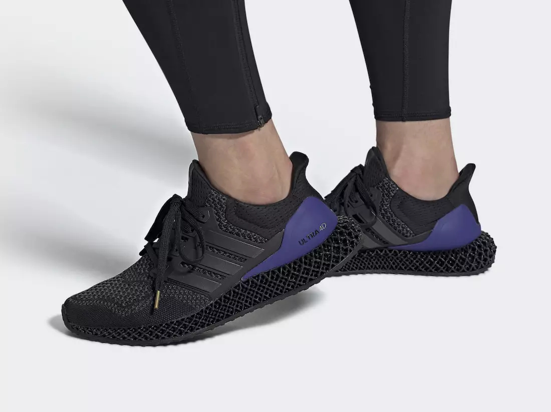 Adidas Ultra 4D OG Black Purple FW7089 Julkaisupäivä