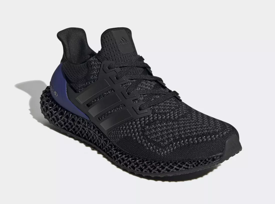 adidas Ultra 4D OG qora binafsharang FW7089 Chiqarilish sanasi