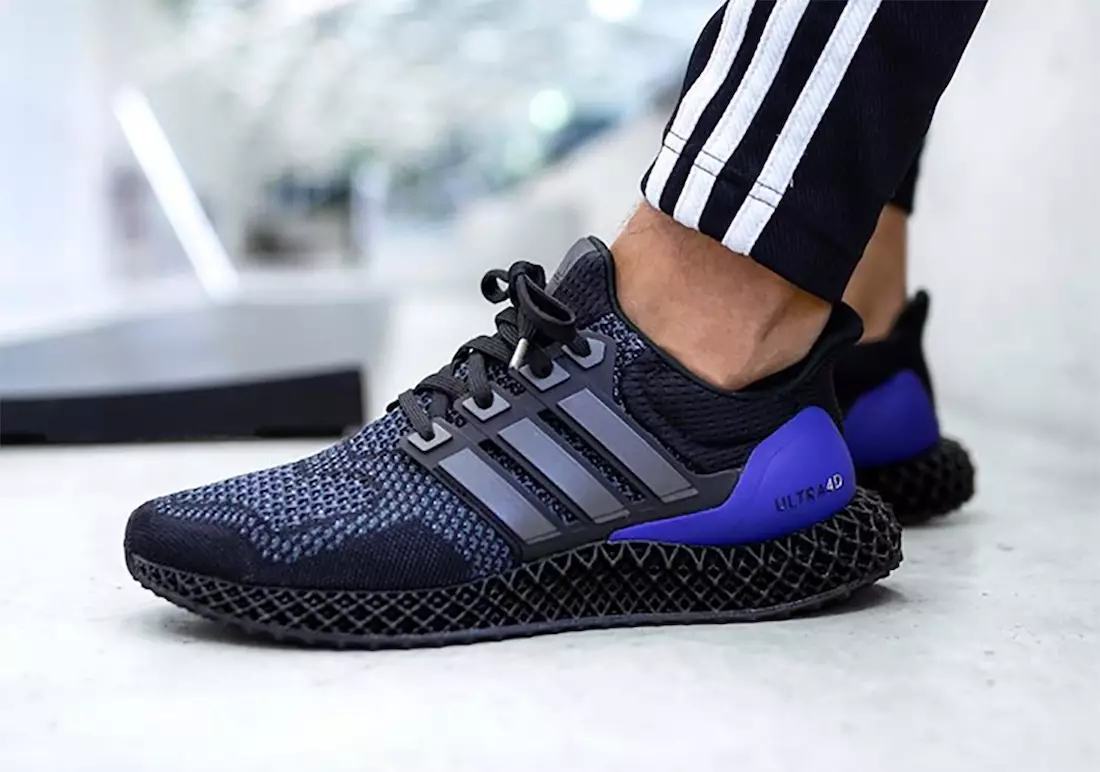 Adidas Ultra 4D Black Purple Izlaišanas datums