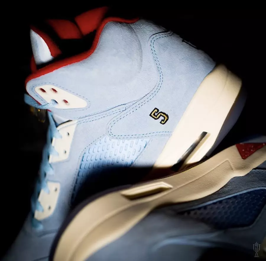 Trophy Room Air Jordan 5 Ice Blue Udgivelsesdato Pris