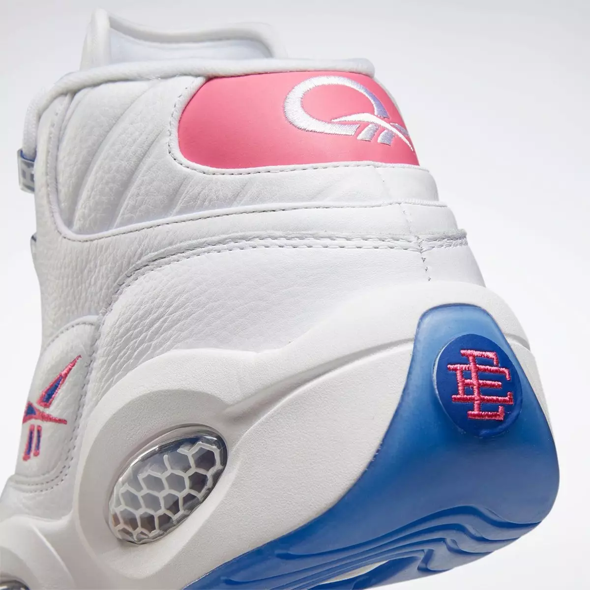 Eric Emanuel Reebok Question Mid Pink Toe FX7441 ထုတ်ဝေသည့်ရက်စွဲ