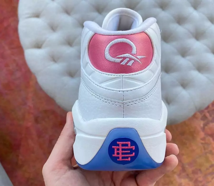 Eric Emanuel Reebok Question Mid Pink Toe FX7441 تاریخ انتشار