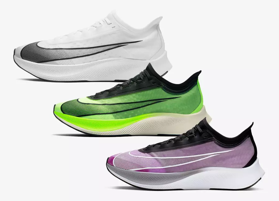 Nike To Debut Three Zoom Fly 3 Colorways