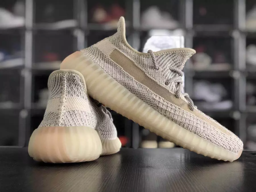 אַדידאַס Yeezy Boost 350 V2 Lundmark רעפלעקטיווע מעלדונג טאָג