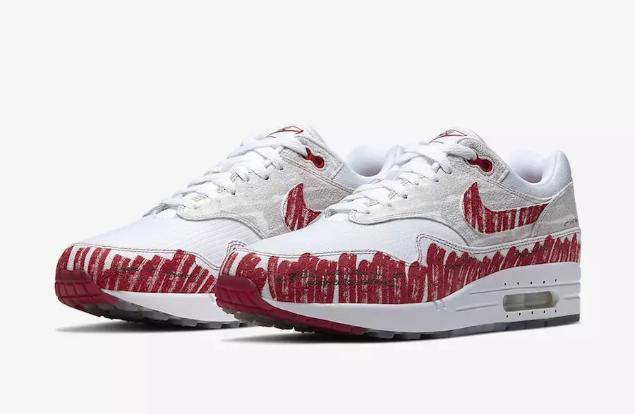 Nike Air Max 1 OG Tinker Sketch To Shelf CJ4286-101 Data de llançament