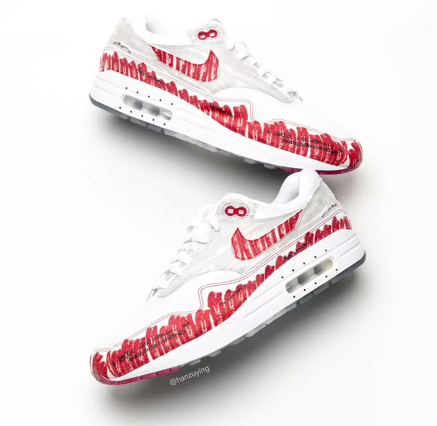 Nike Air Max 1 Tinker Sketch CJ4286-101 Megjelenés dátuma