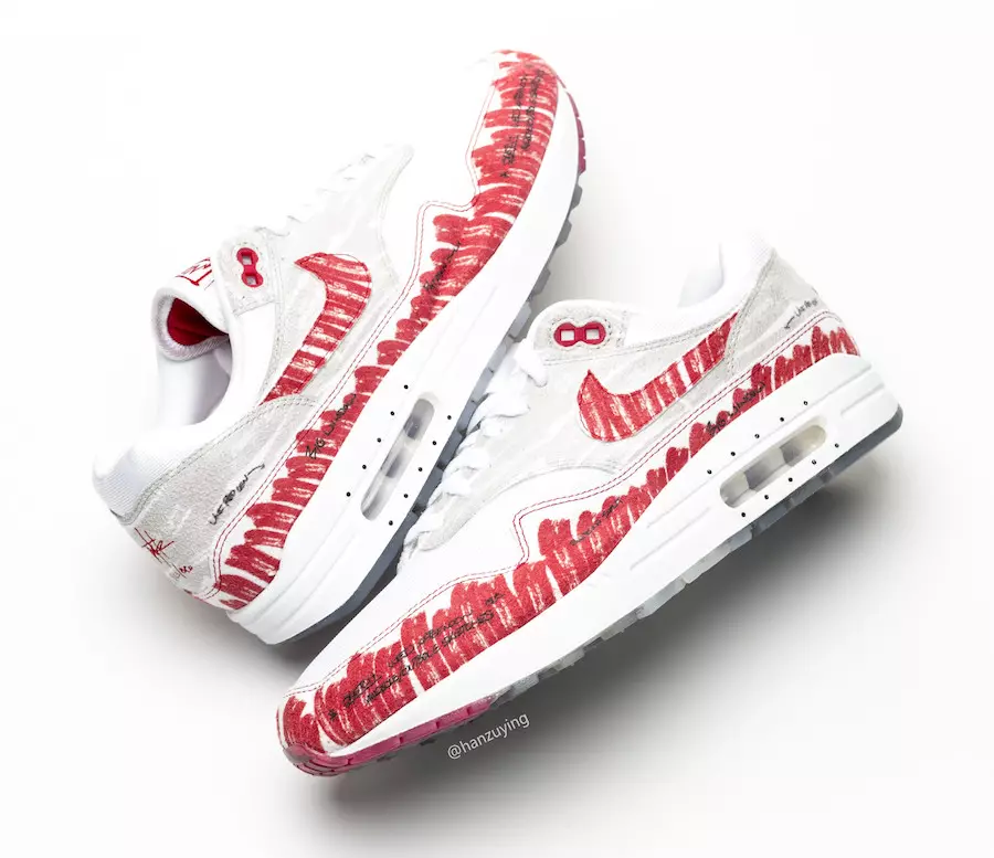 Санаи нашри Nike Air Max 1 Tinker Sketch CJ4286-101