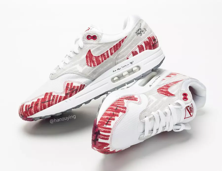 Nike Air Max 1 Tinker Sketch CJ4286-101 Fecha de lanzamiento