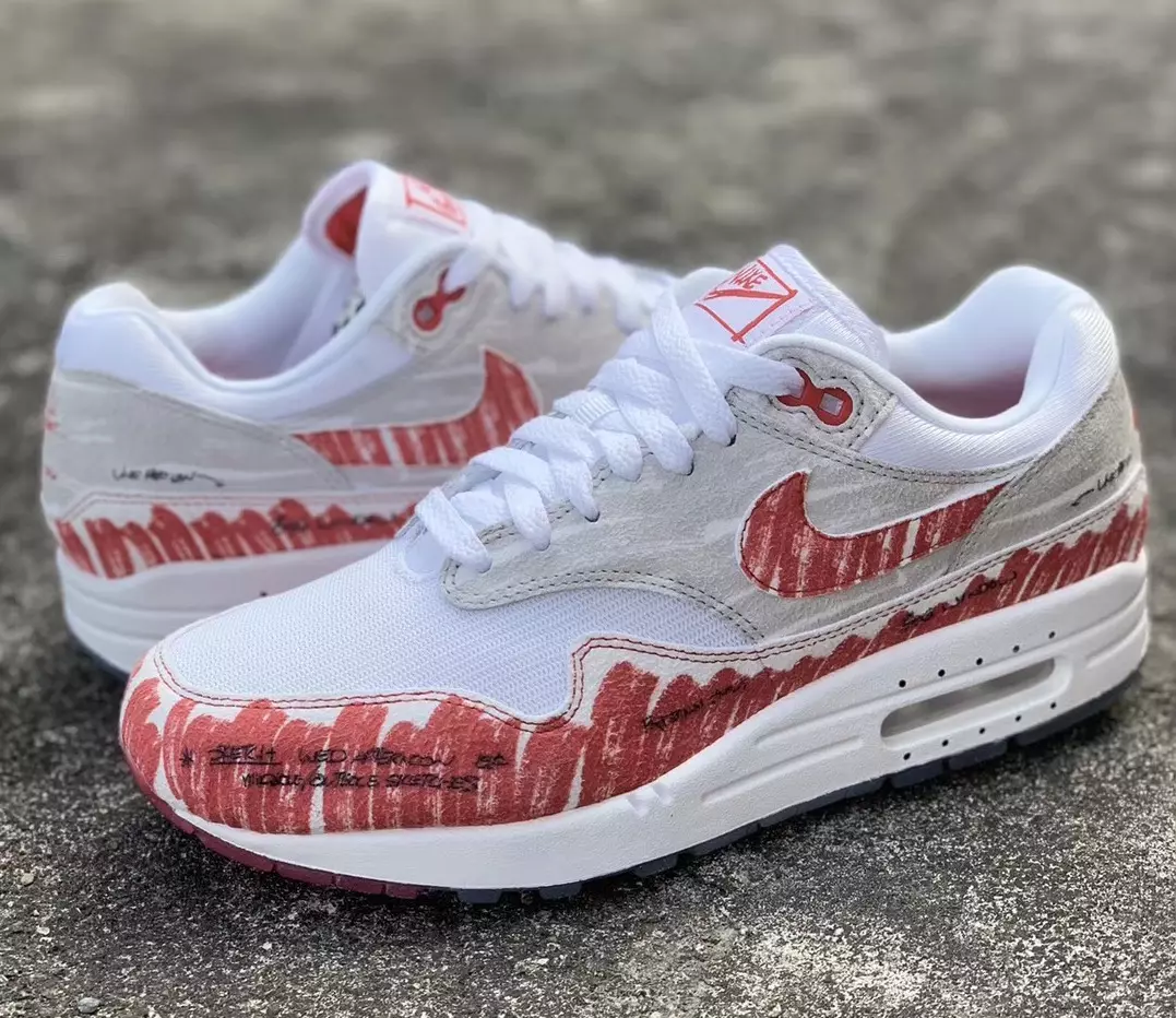 Data de lançamento do esboço do Nike Air Max 1 Tinker