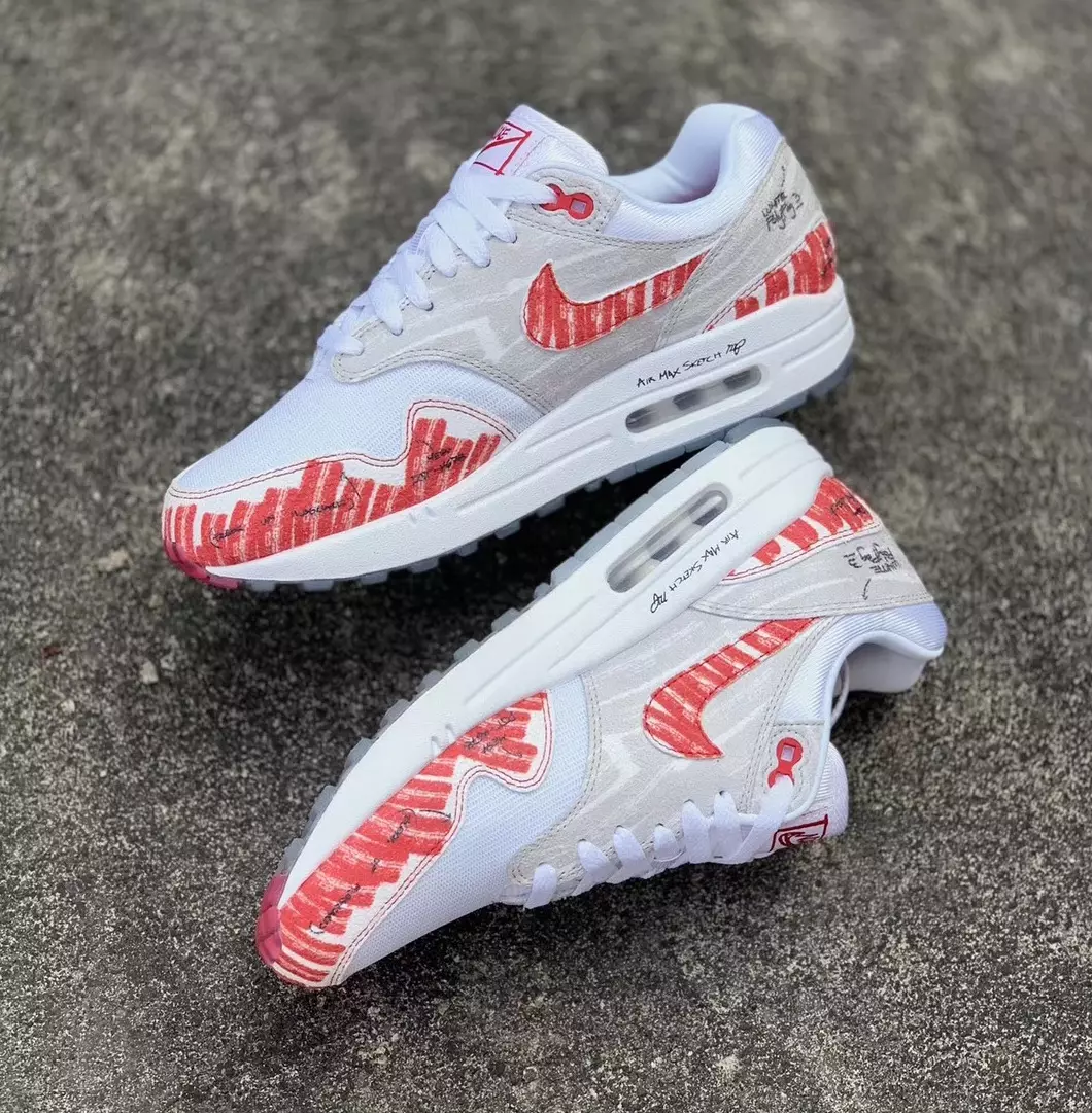 Nike Air Max 1 Tinker Sketch Chiqarilgan Sana