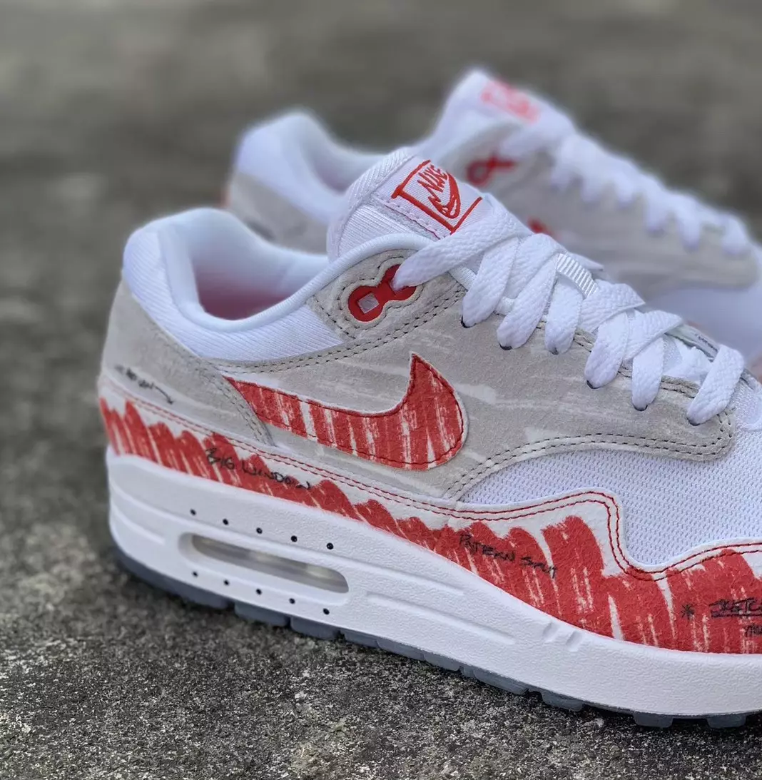 Ημερομηνία κυκλοφορίας Nike Air Max 1 Tinker Sketch