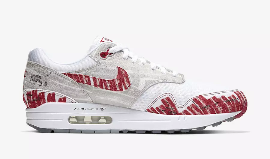 Nike Air Max 1 OG Tinker Sketch To Regal CJ4286-101 Release Date