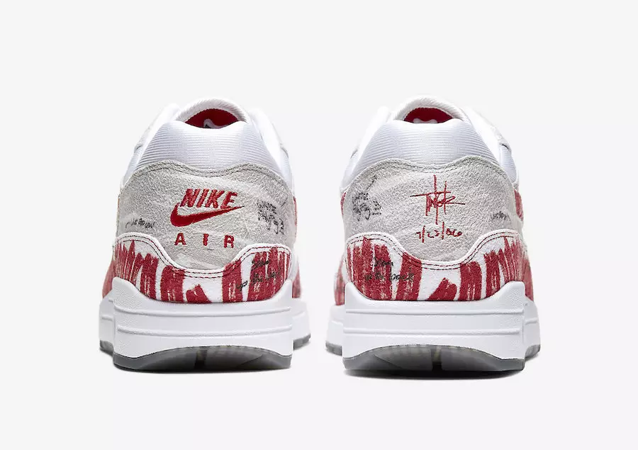 Nike Air Max 1 OG Tinker Sketch To Shelf CJ4286-101 Шығарылым күні