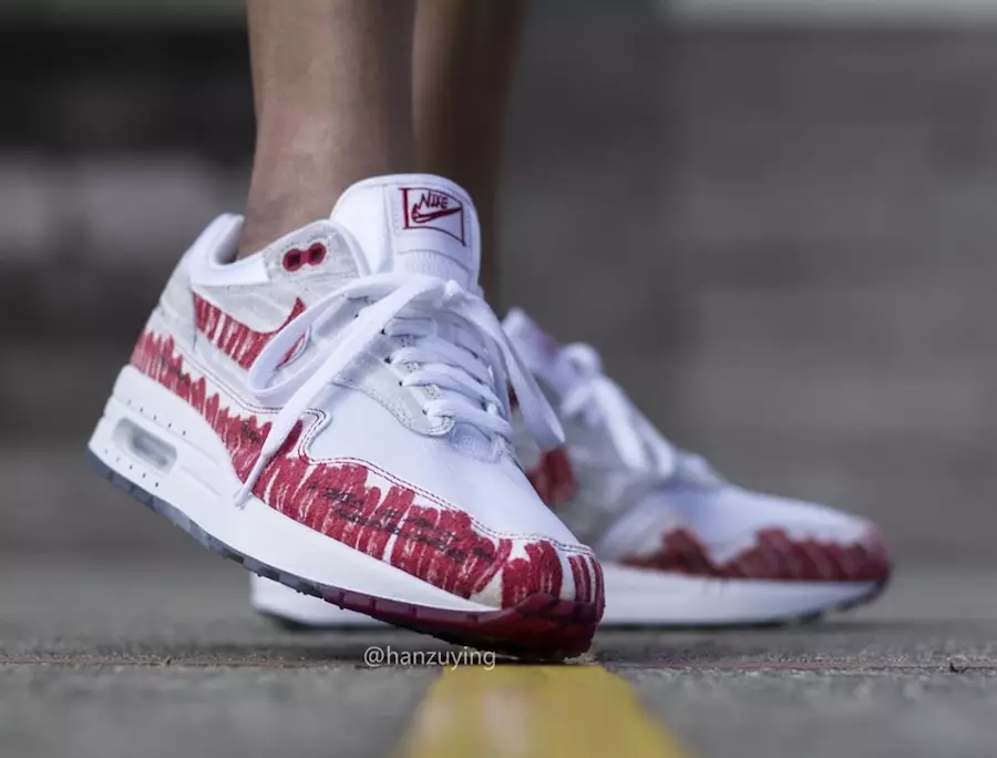 Nike Air Max 1 Tinker Sketch CJ4286-101 Ημερομηνία κυκλοφορίας On-Foot