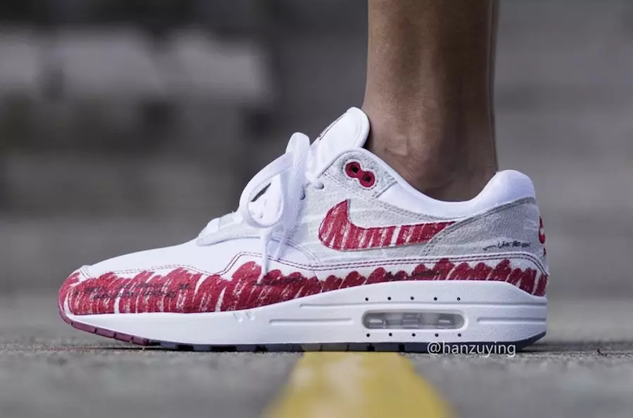 Nike Air Max 1 Tinker Sketch CJ4286-101 išleidimo data pėsčiomis